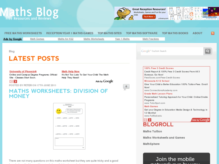 www.mathsblog.co.uk