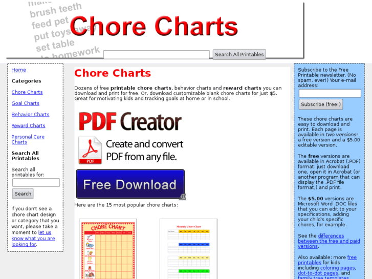 www.printableincentivecharts.com