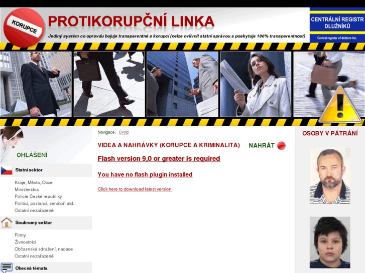 www.protikorupcni-linka.cz