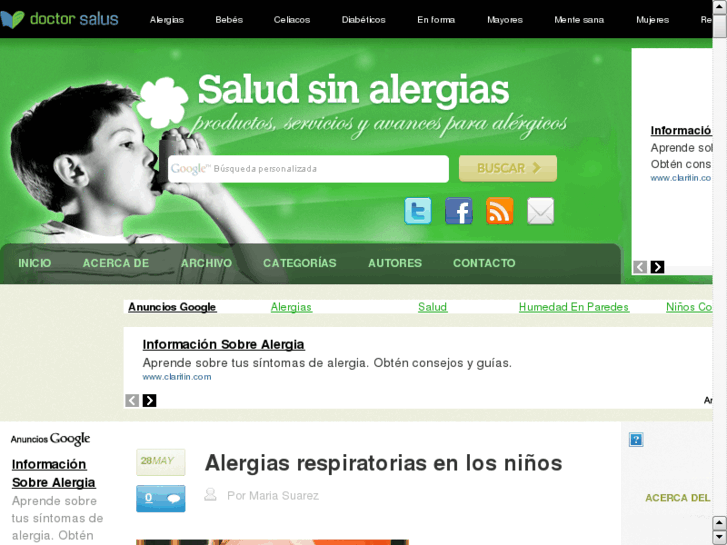 www.saludsinalergias.es