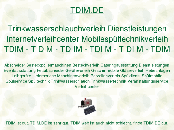 www.tdim.de