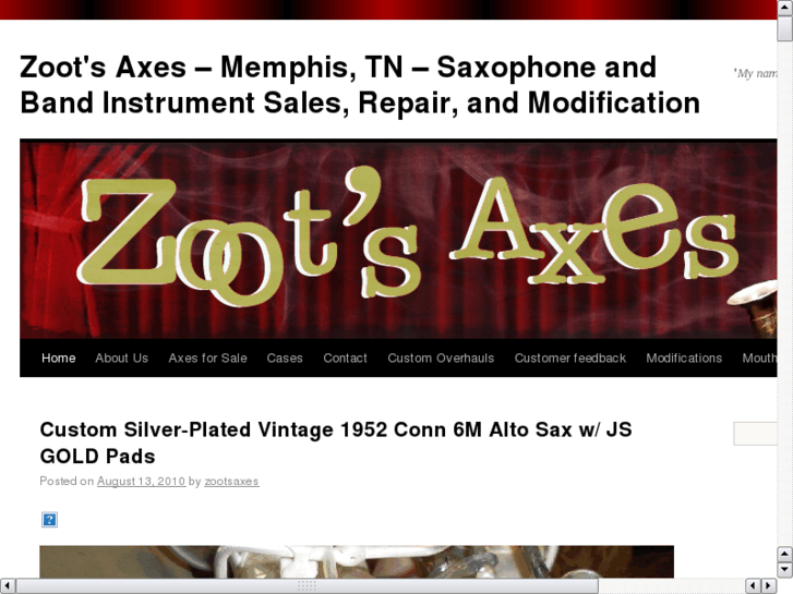 www.zootsaxes.com