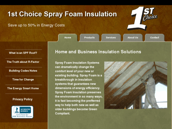 www.1stchoicesprayfoaminsulation.com