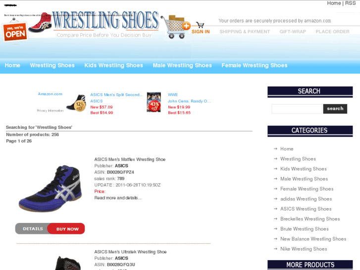 www.buywrestlingshoes.com