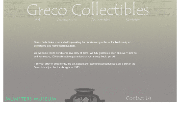 www.grecocollectibles.com