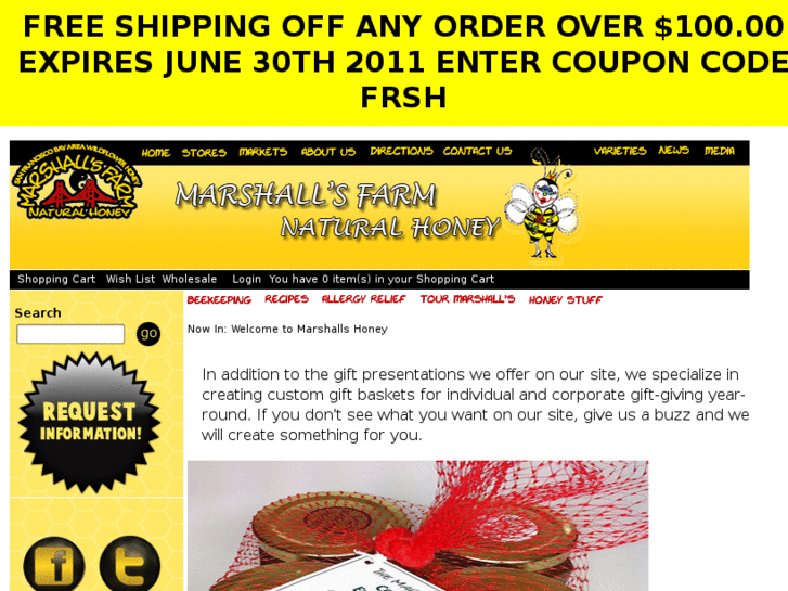 www.marshallsfarmhoney.com