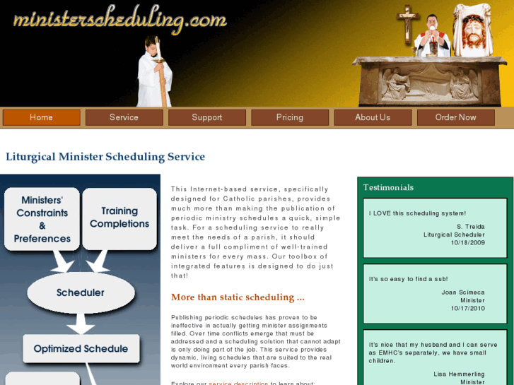 www.ministerscheduling.com