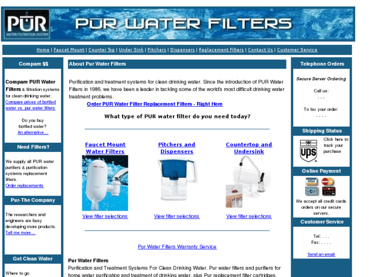 www.purwaterfilters.com