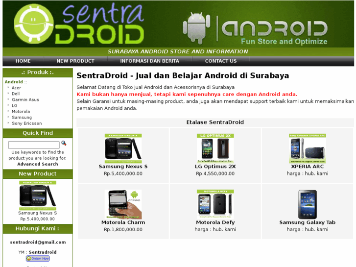 www.sentradroid.com