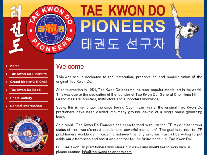 www.taekwondopioneers.com