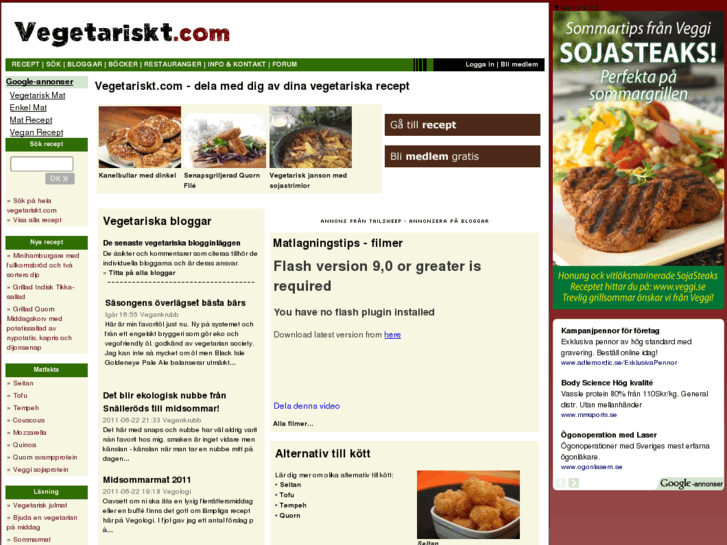 www.vegetariskt.com