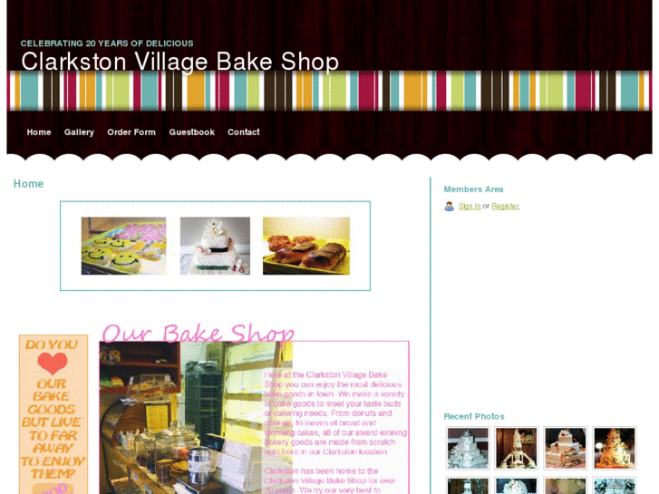 www.clarkstonbakery.com