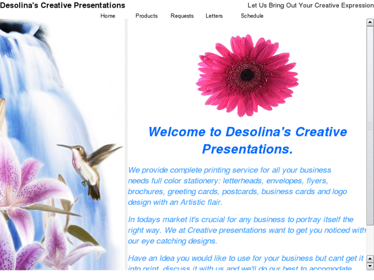 www.desolinascreativepresentation.com