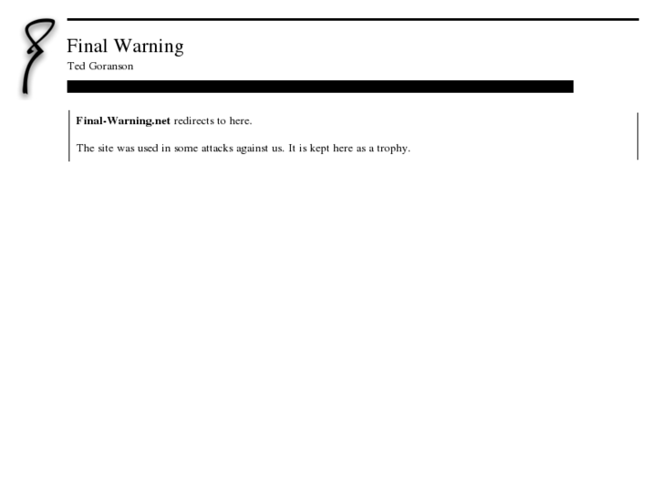 www.final-warning.net