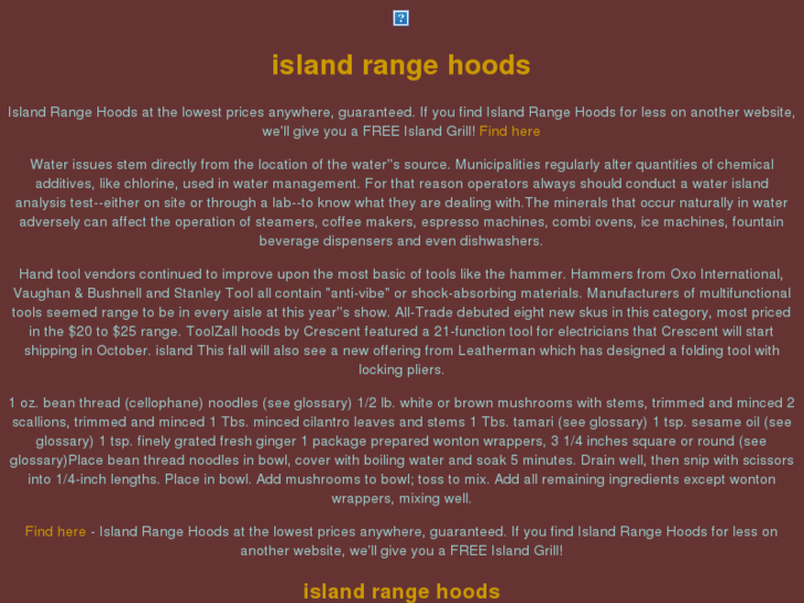 www.island-range-hoods.com