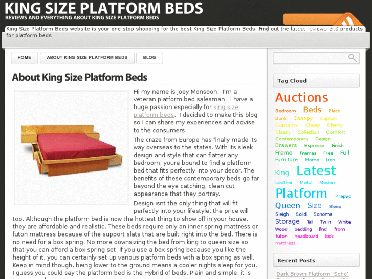 www.kingsizeplatformbeds.org