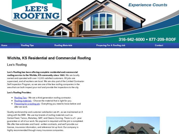 www.leesroofingwichita.com