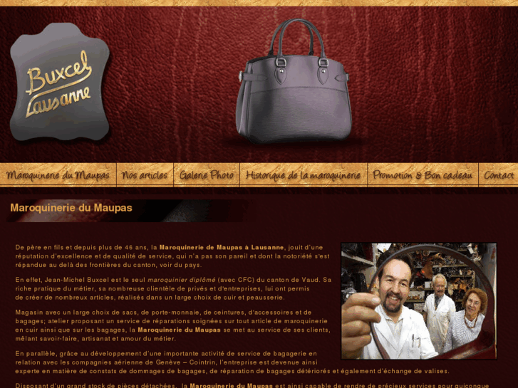 www.maroquinerie-lausanne.com