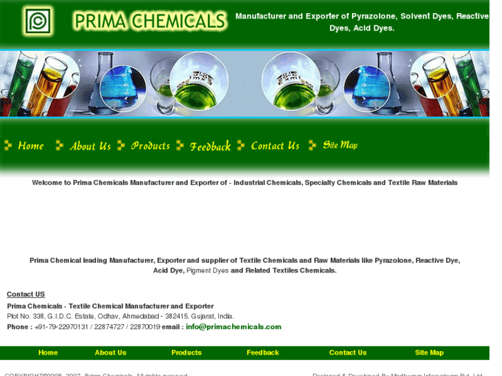 www.primachemicals.com