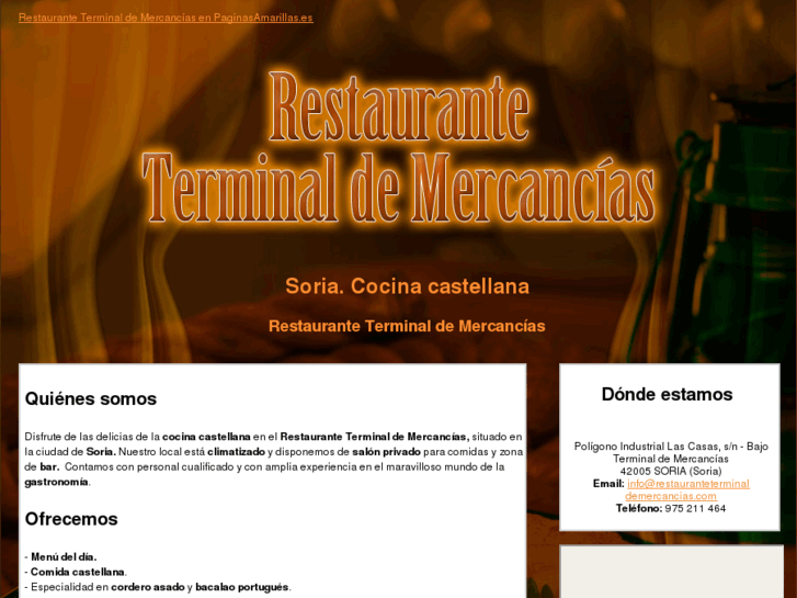 www.restauranteterminaldemercancias.com