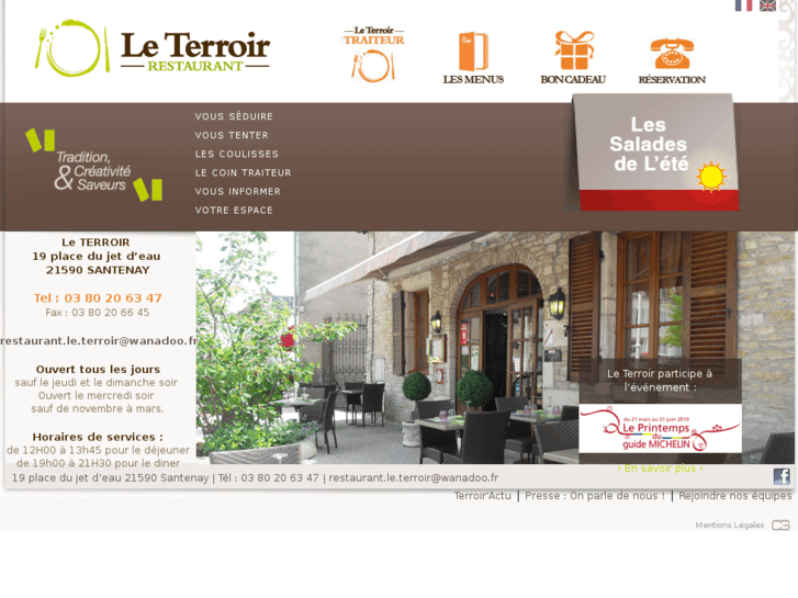 www.restaurantleterroir.com