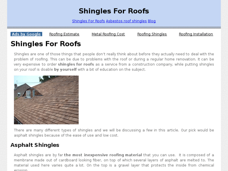 www.shinglesforroofs.com