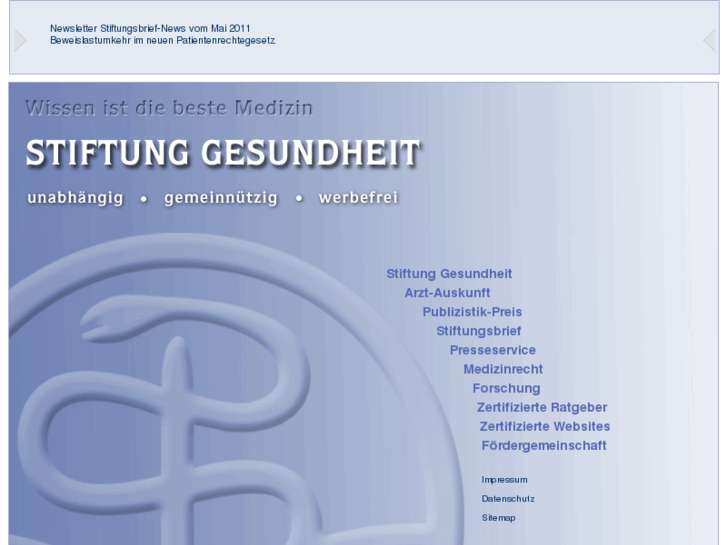 www.stiftung-gesundheit.de