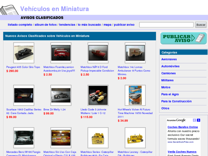 www.vehiculosminiatura.com.ar