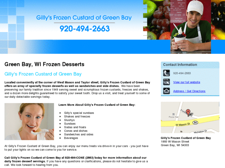 www.gillysfrozencustardgreenbay.com