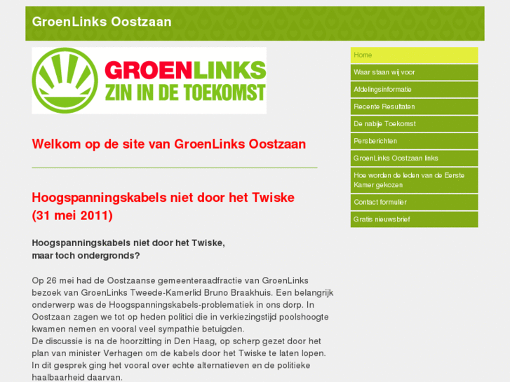 www.groenlinksoostzaan.nl