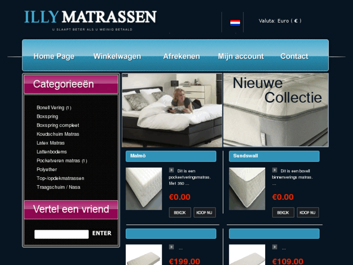 www.illymatrassen.nl