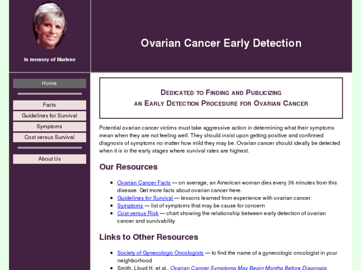 www.ovarianearlydetection.info