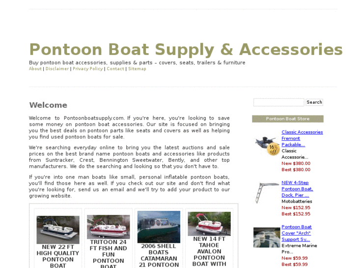 www.pontoonboatsupply.com