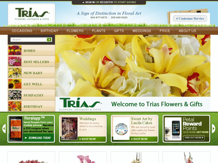 www.triasflorist.com