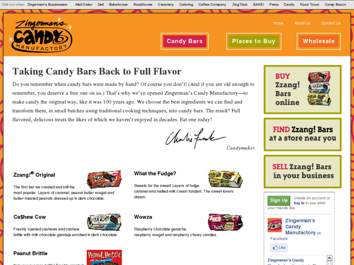 www.zingermanscandy.com