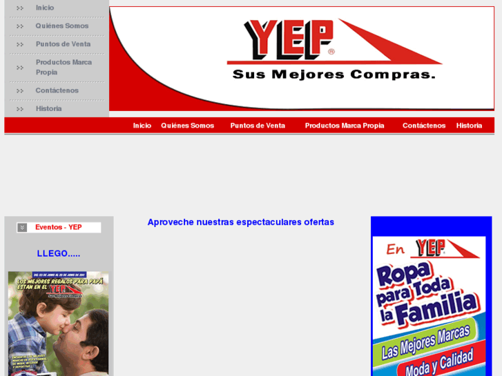 www.almacenesyep.com