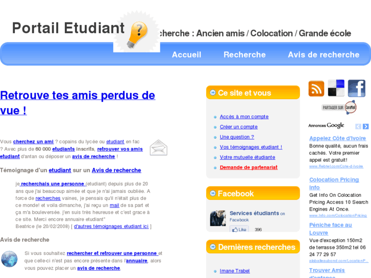 www.annuaire-etudiants.net