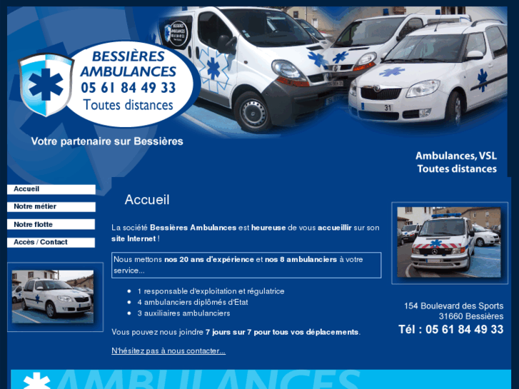 www.bessieres-ambulances.com