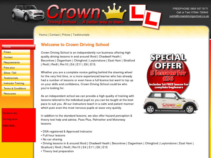 www.crowndrivingschool.com