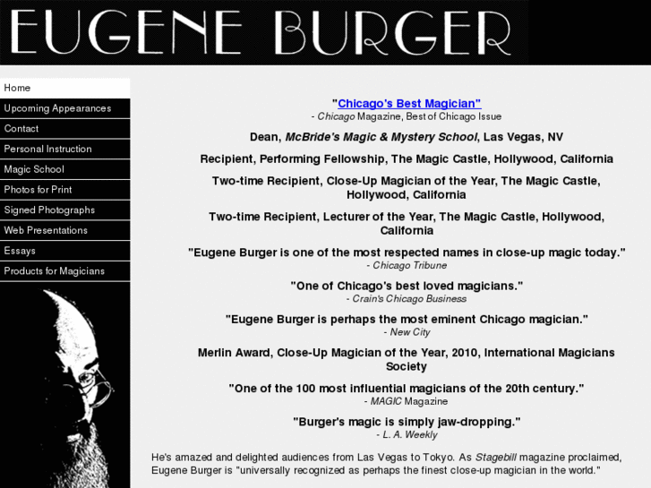 www.eugeneburgermagic.com