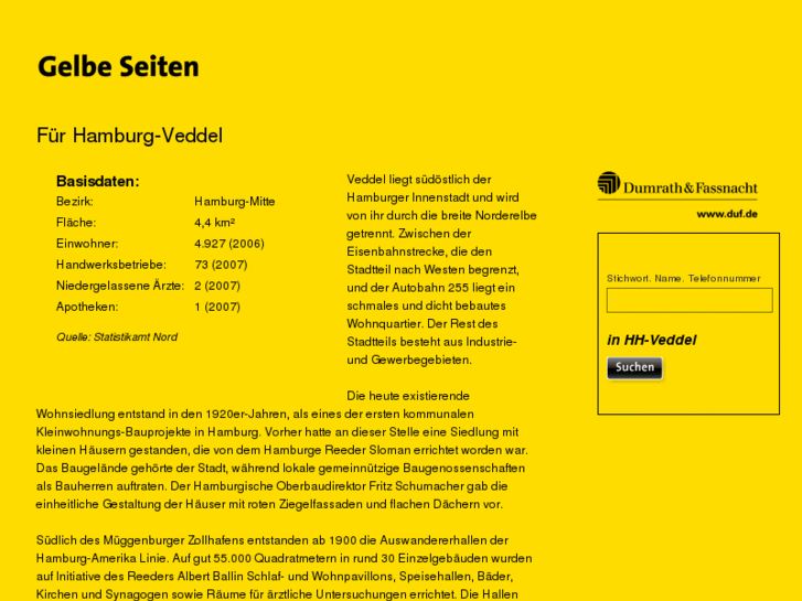 www.gelbe-seiten-veddel.com