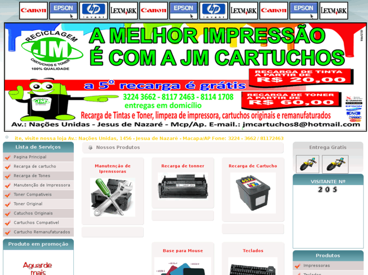 www.jmcartuchosmacapa.com