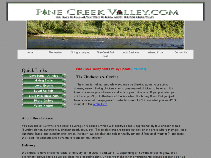 www.pinecreekrailtrail.net