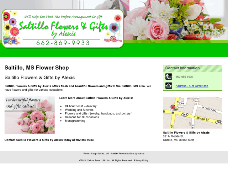 www.saltilloflowersandgiftsbyalexis.com