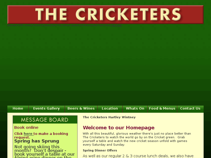 www.thecricketers-hartleywintney.co.uk