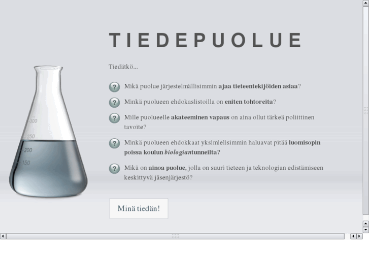 www.tiedepuolue.fi