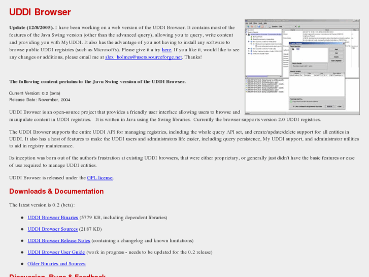 www.uddibrowser.org