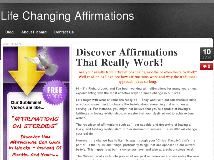 www.affirmationsnow.com