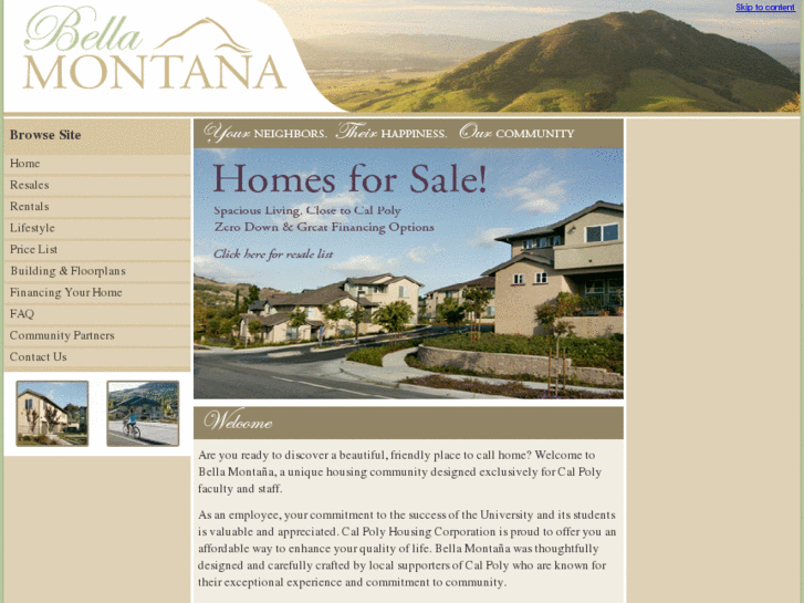 www.bellamontanahomes.com