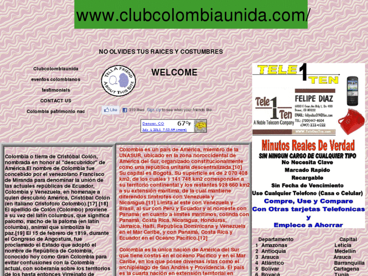 www.clubcolombiaunida.com